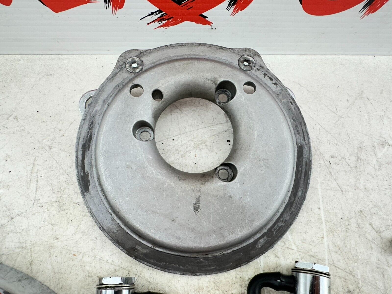 2002 HARLEY SOFTAIL OEM HD Intake Housing Backing Plate Air Filter