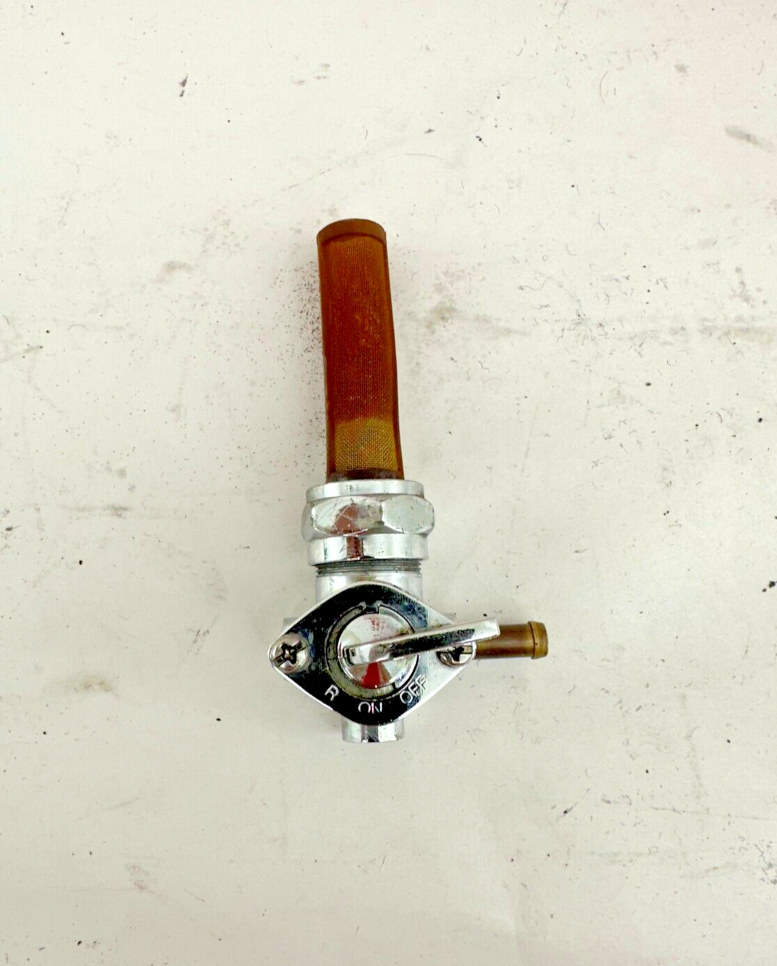 2001 Harley Davidson Sportster Chrome Manual Fuel Gas Petcock Valve OEM HD