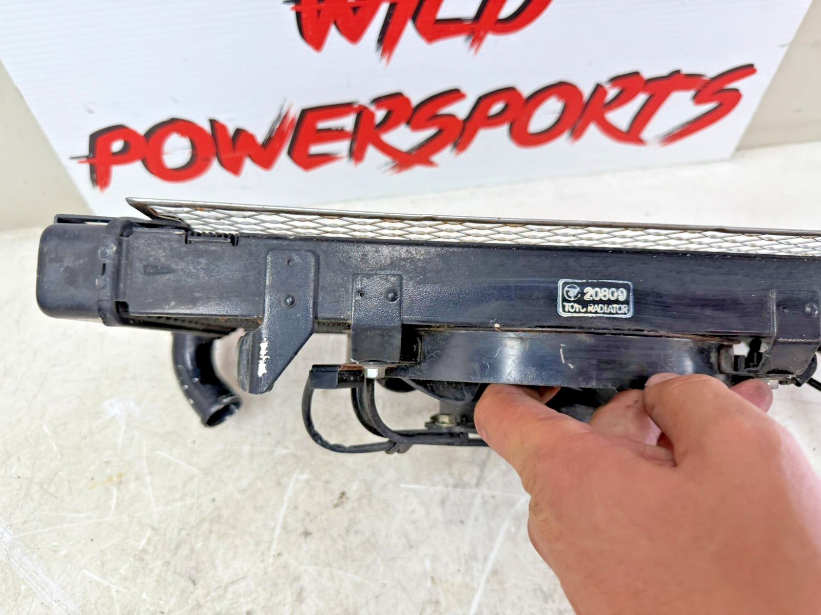 2001 HONDA VALKYRIE INTERSTATE Radiator + Cooling Fan + Hose