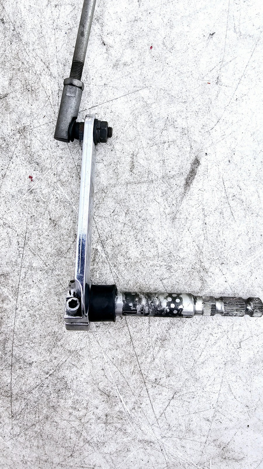 1994 HARLEY FLH ELECTRA GLIDE Shifter Shift Shaft Lever Pedal Arm Linkage