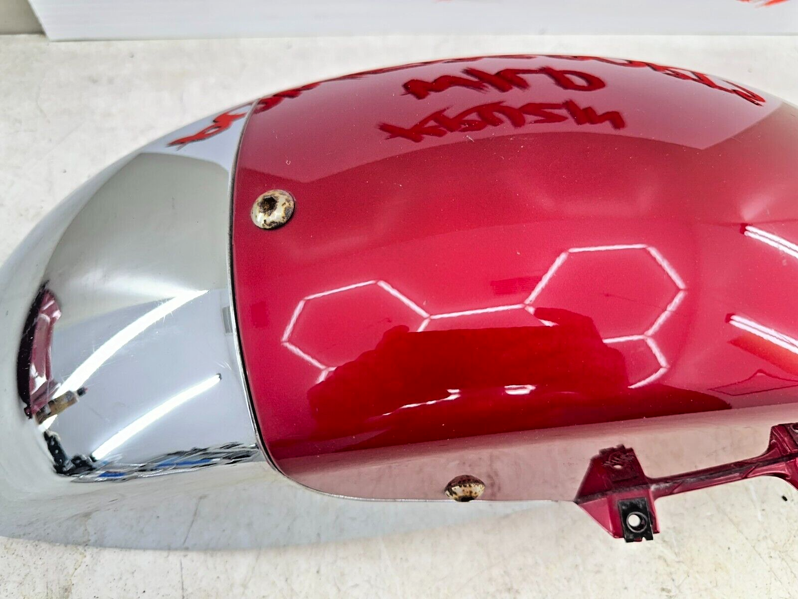 2004 Honda Goldwing GL1800 Front Fender Rear Section No Damage