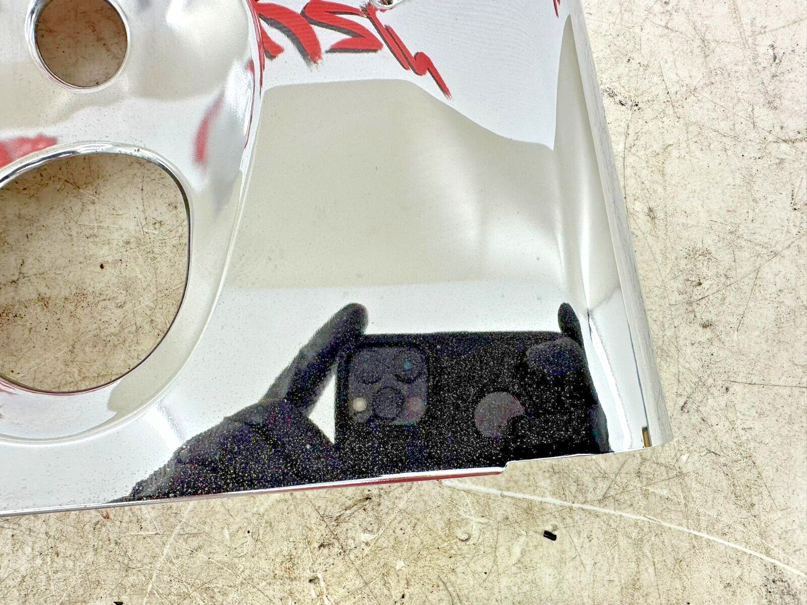 1995 HARLEY SOFTAIL Chrome Upper Fork Cover Tins