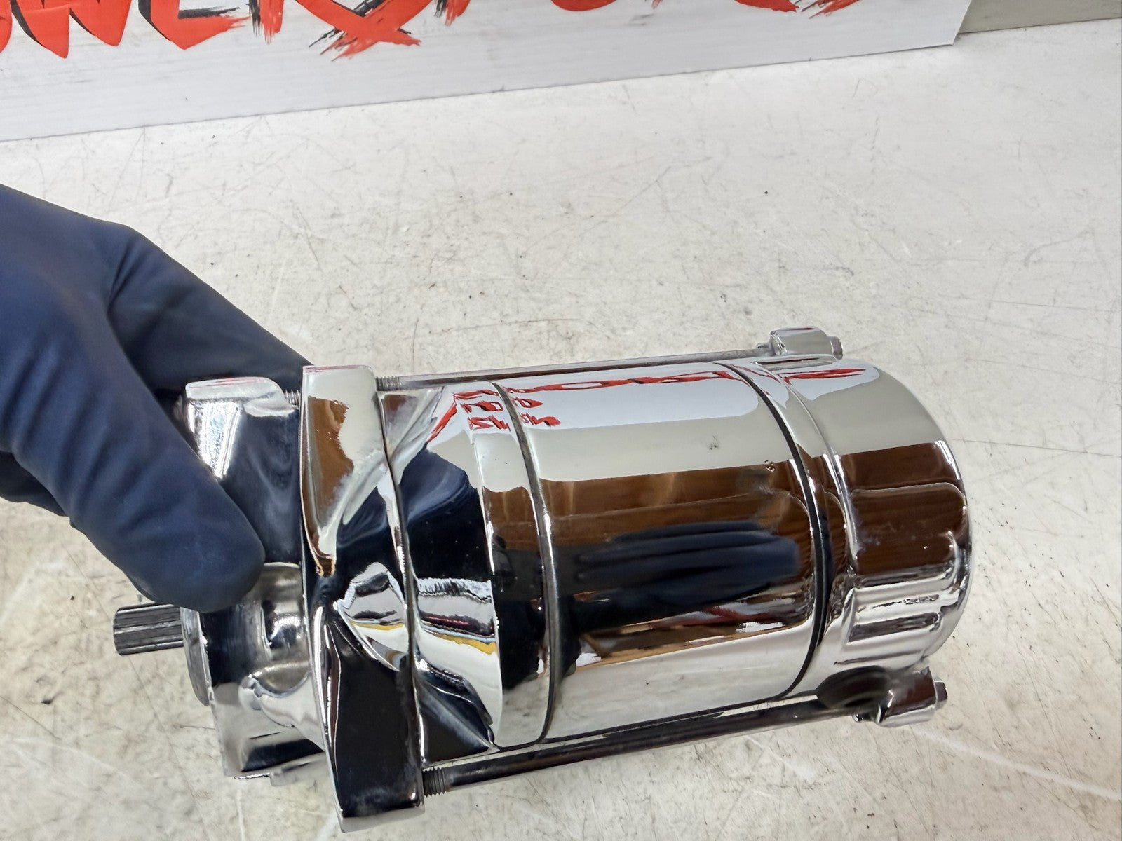 1993 HARLEY DYNA Wide Glide Chrome 1.4Kw Engine Starter Motor