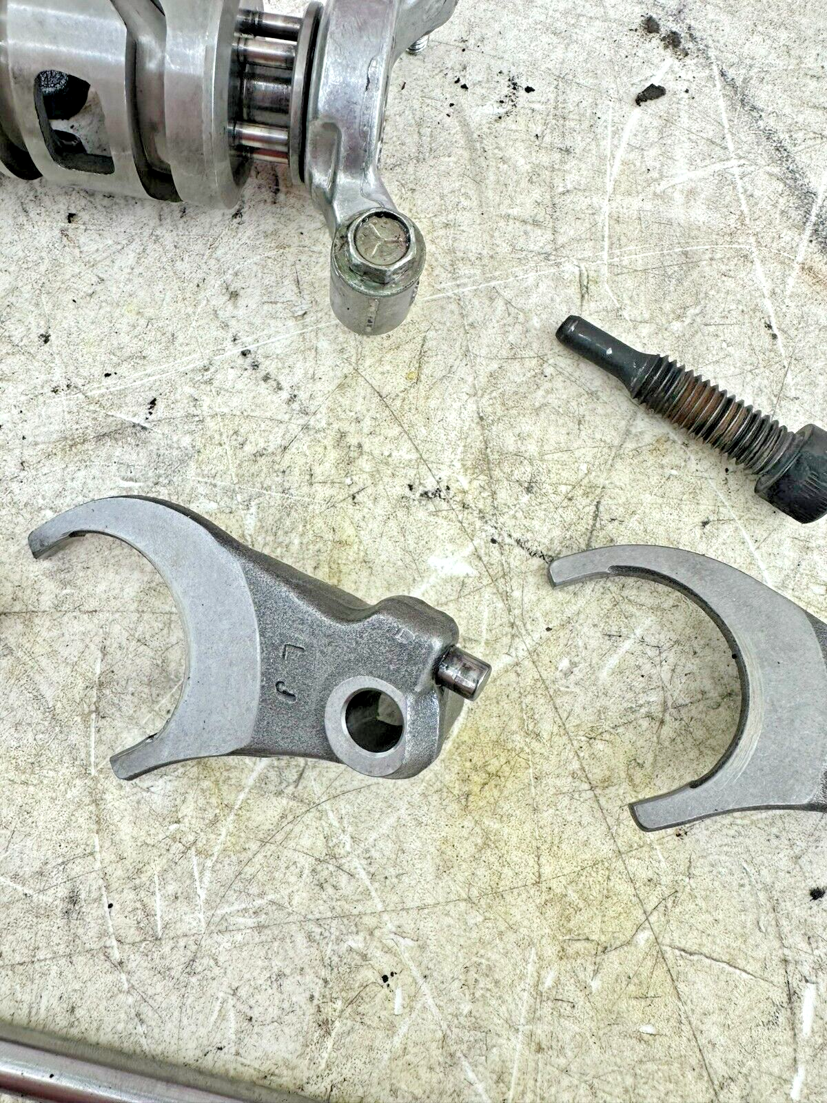 2003 HARLEY ELECTRA GLIDE classic OEM HD Transmission Shift Drum + Forks + Bowl