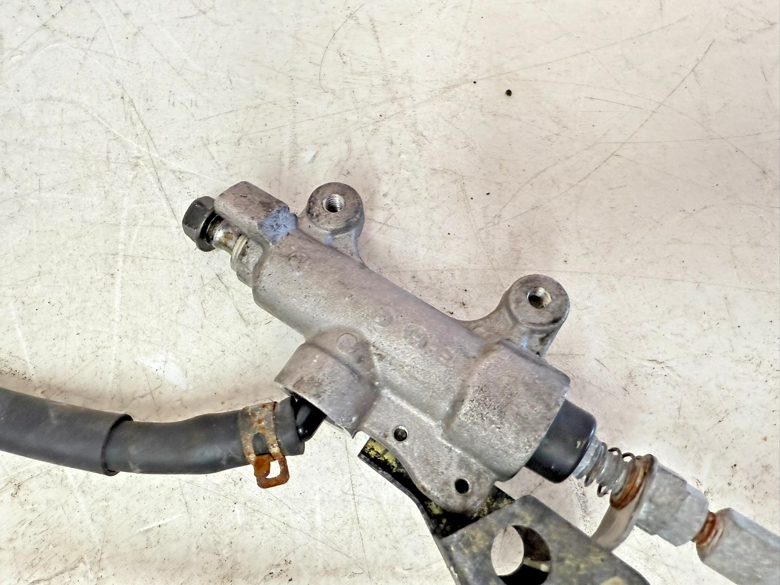 2002 Honda Goldwing GL1800 Rear Brake Master Cylinder & Reservoir Tank