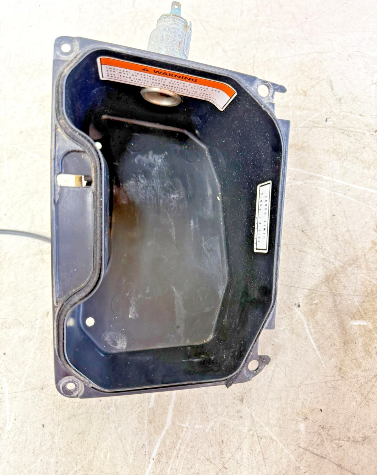 2002 Honda Goldwing GL1800 Front Storage Glove Box Right Side Air Duct