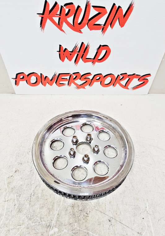 1990 Harley FXR FXRT FXRD FXRS FXLR FXRC Chrome Rear Belt Pulley Sprocket 70T