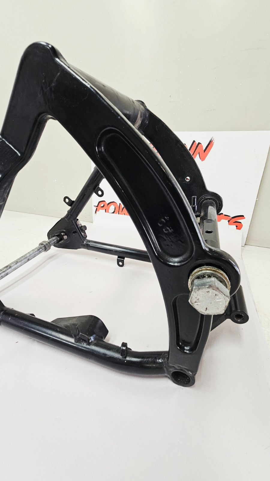 1995 HARLEY SOFTAIL FATBOY OEM Rear Swingarm Fork Pivot Swing Arm & Axle