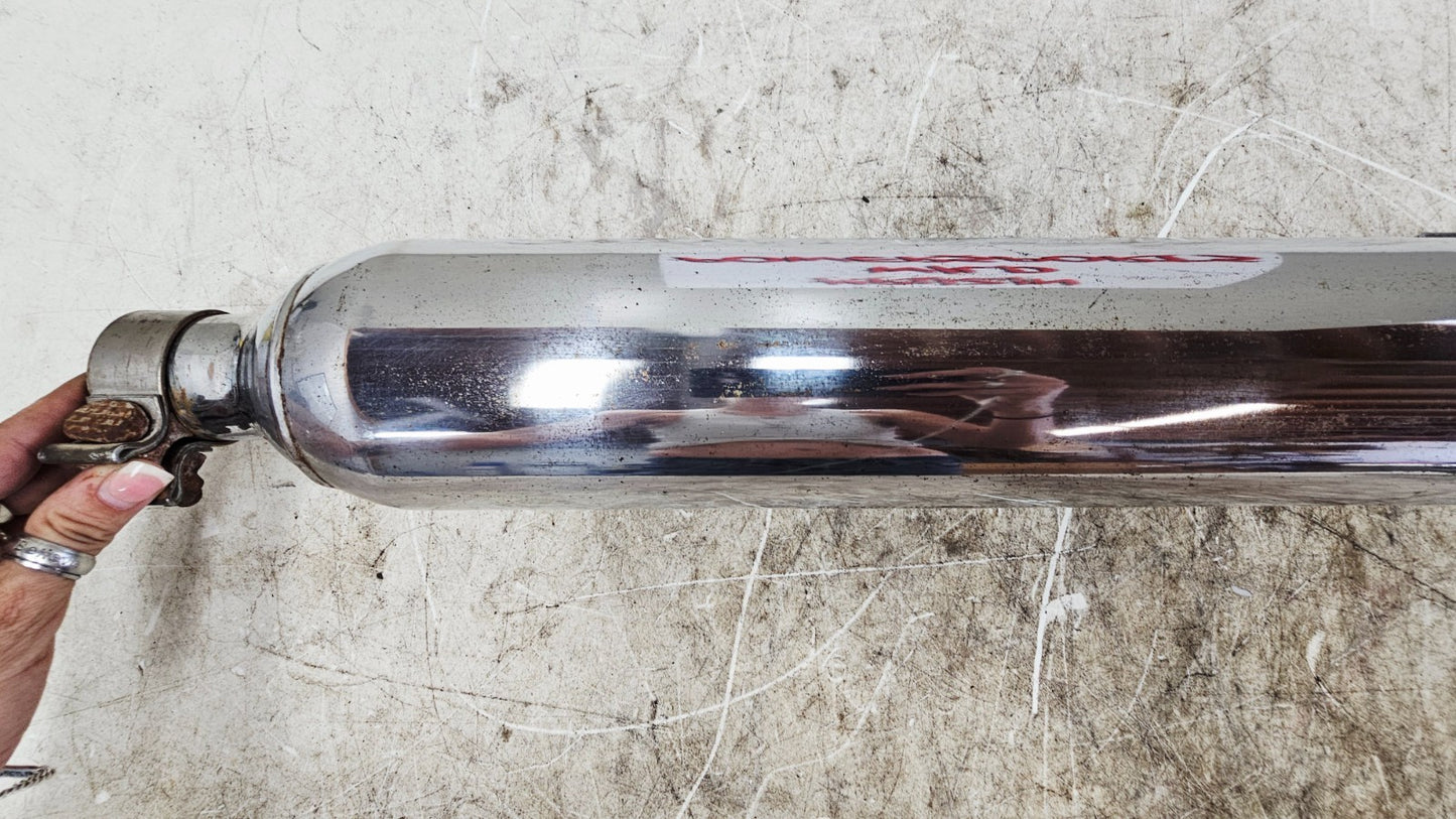 1996 HARLEY FLH ELECTRA GLIDE Exhaust Muffler Pipes Slip On OEM HD