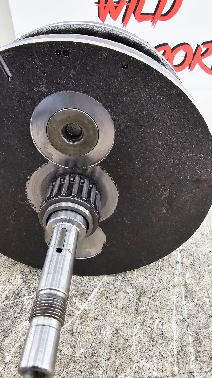 2000 Harley Davidson Sportster Engine Motor Crankshaft Flywheel Connecting Rods