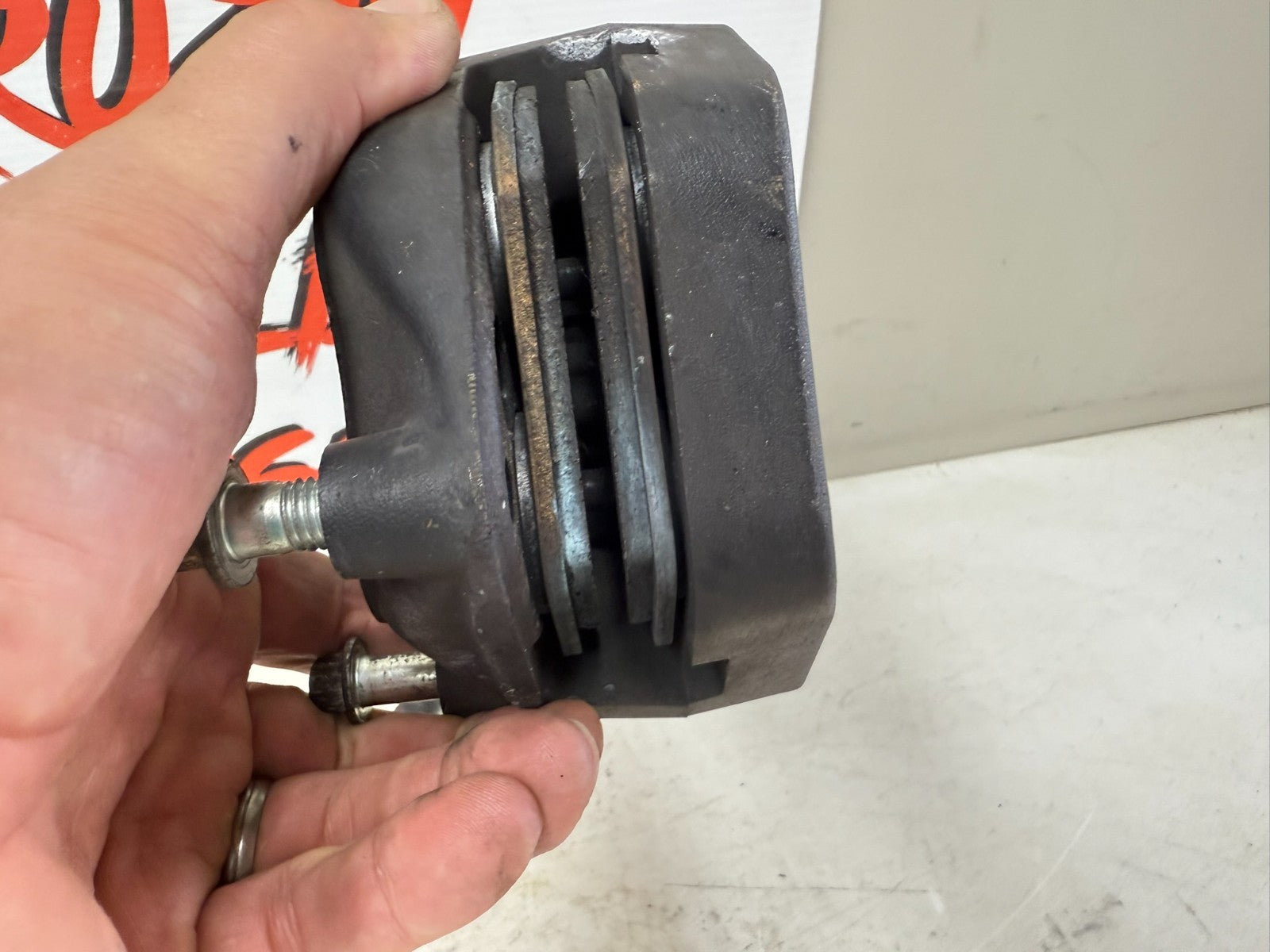 2003 HARLEY DYNA WIDE GLIDE Front Brake Master Cylinder Caliper & Line