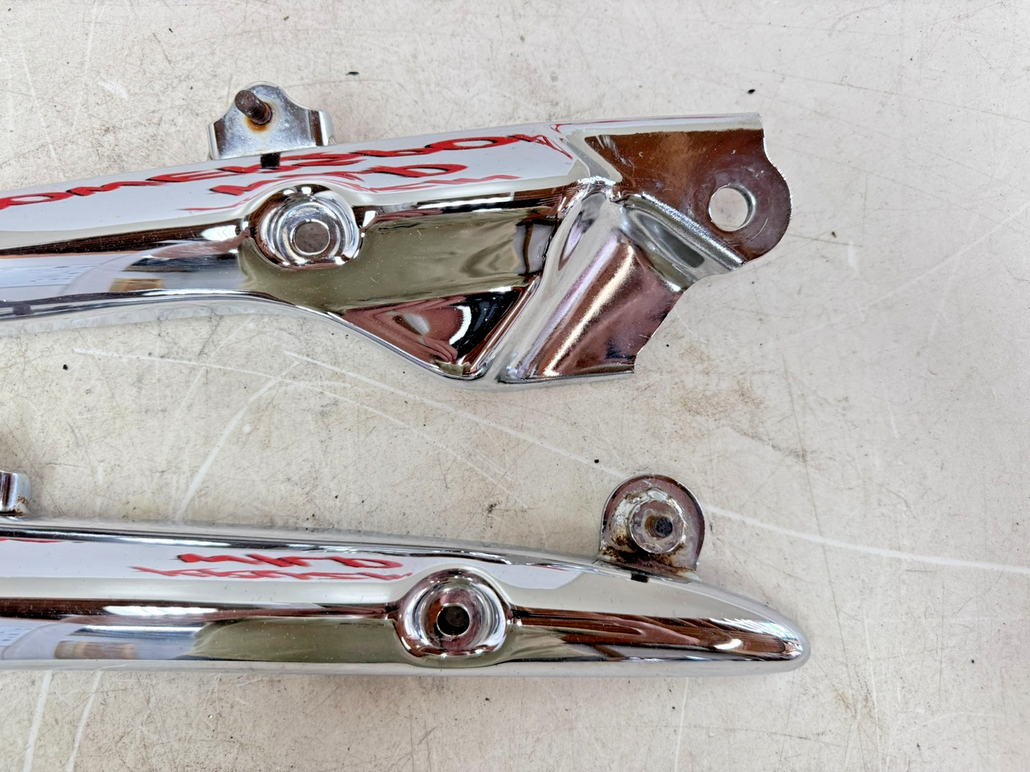 2001 HONDA VALKYRIE INTERSTATE Rear Fender Frame Bar Trunk Bracket Chrome