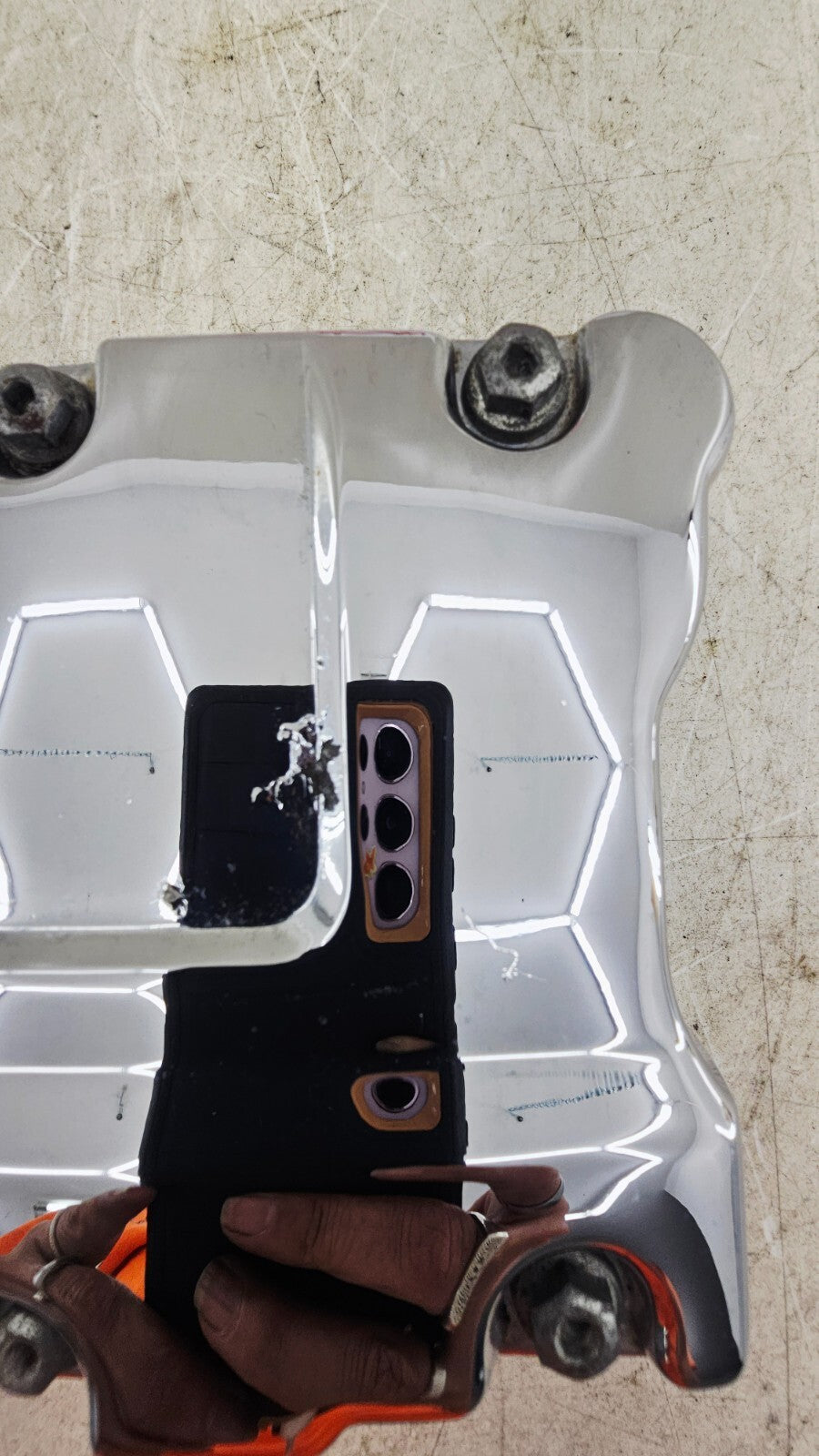 2000 HARLEY FLH ROADKING Chrome Cylinder Head Rocker Boxes 17593-99