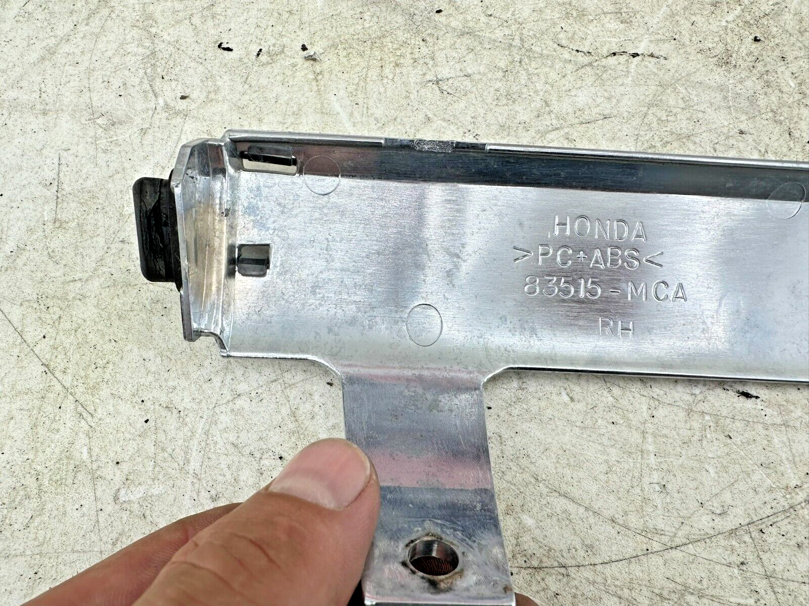 2004 Honda Goldwing GL1800 Chrome Right Left Injector Head Cover Fairing
