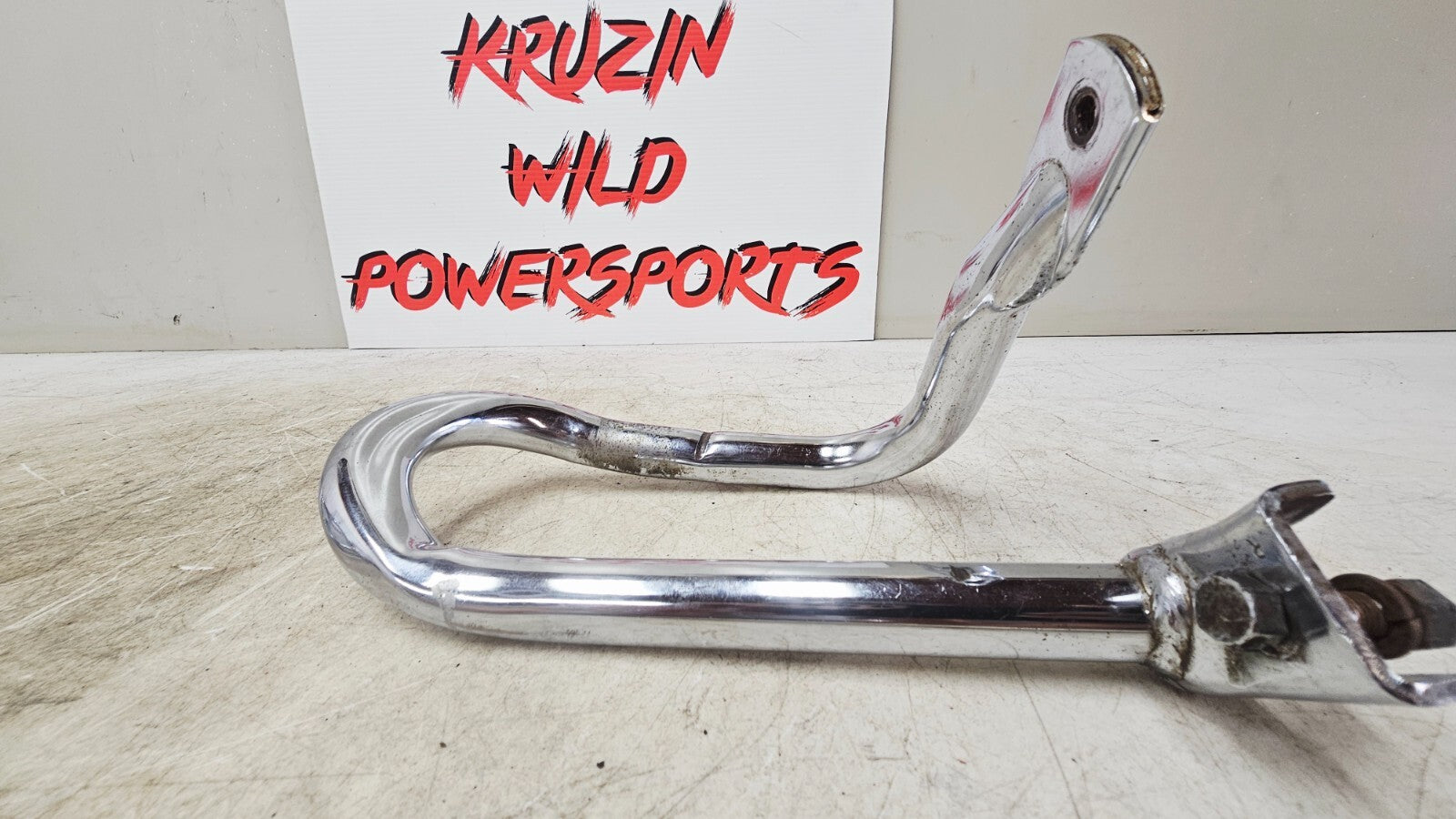 1995 HONDA GOLDWING GL1500 Saddlebag Guard Guide Mounting Bracket Chrome