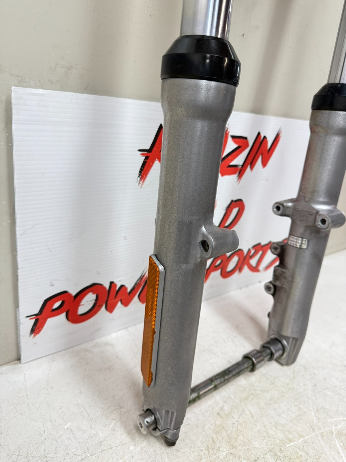2003 HARLEY DYNA WIDE GLIDE Front End Forks Suspension Straight