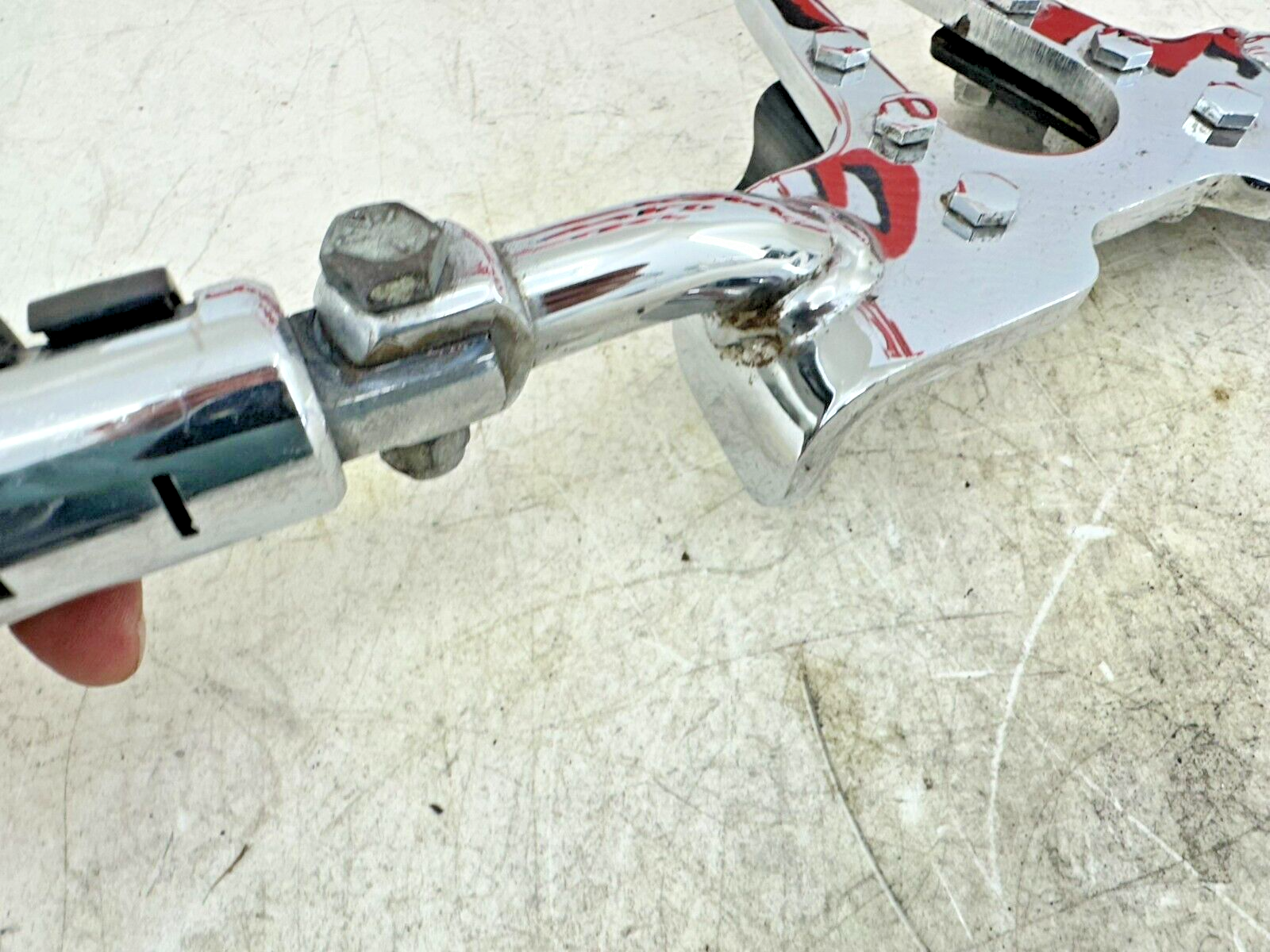 1996 HARLEY DAVIDSON SOFTAIL Frame Mounted Upper Highway Bar Footpegs