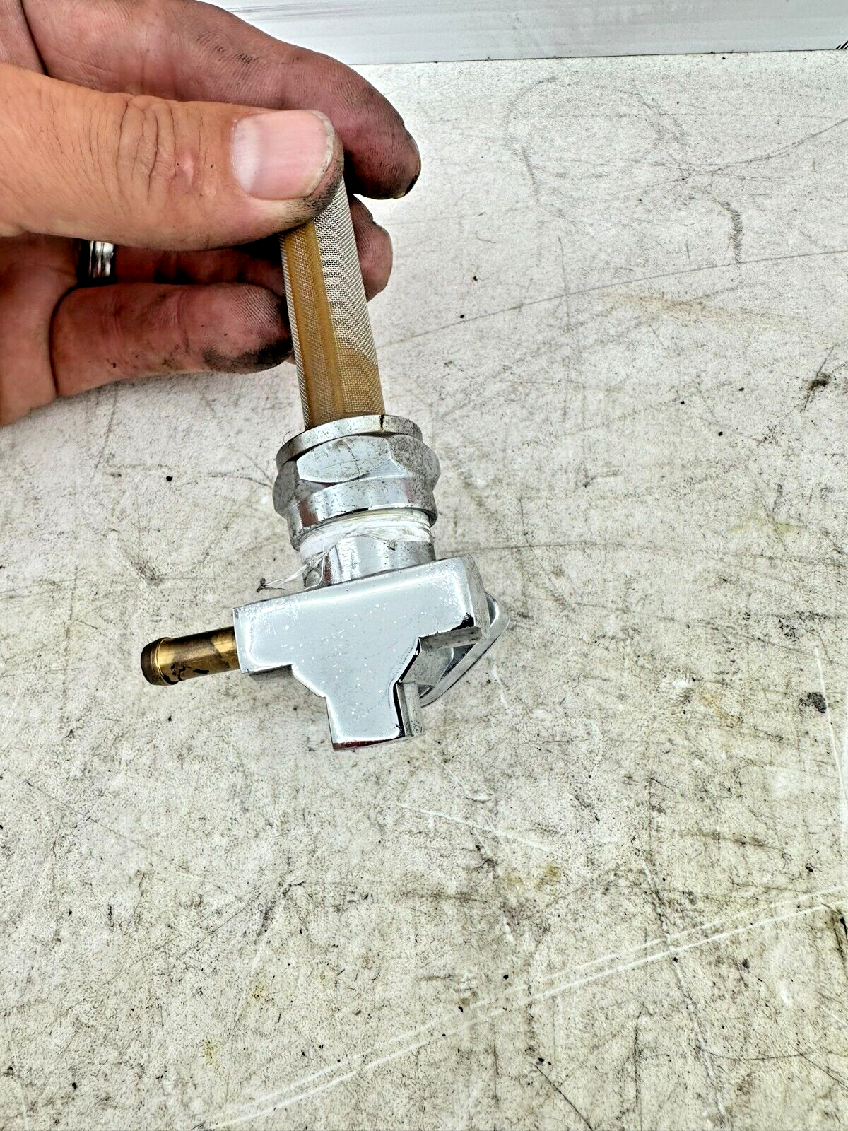 1996 HARLEY DAVIDSON SOFTAIL Fuel Gas Valve Petlock OEM Fuel Shutoff Switch