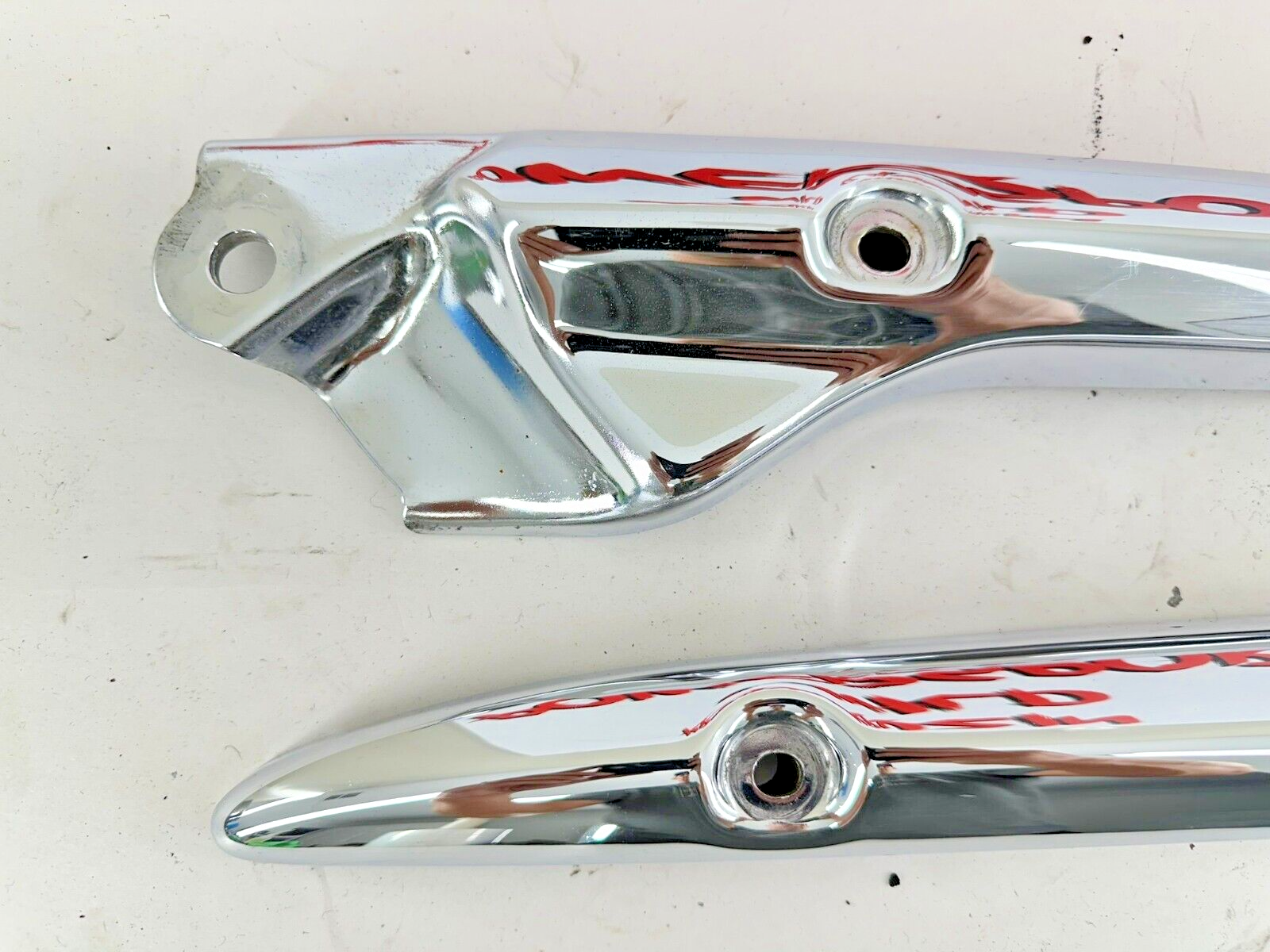 1998 HONDA VALKYRIE TOURING Chrome Rear Frame Fender Strut Arm Bars