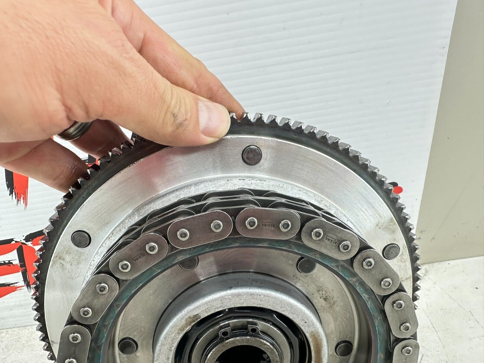 1999 HARLEY SOFTAIL 95-06 Complete Primary Clutch Chain + Compensator
