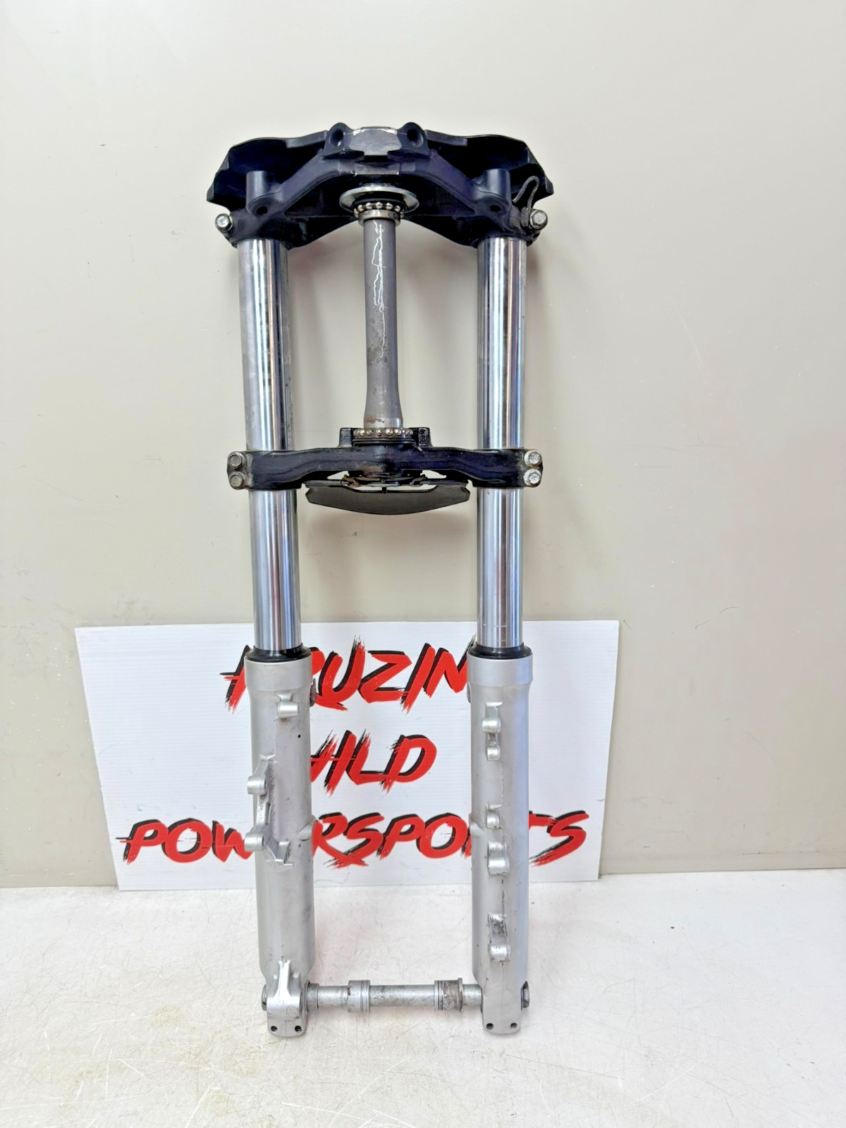 2002 Honda Goldwing GL1800 Forks Front End Suspension Fork Tubes Triple Tree