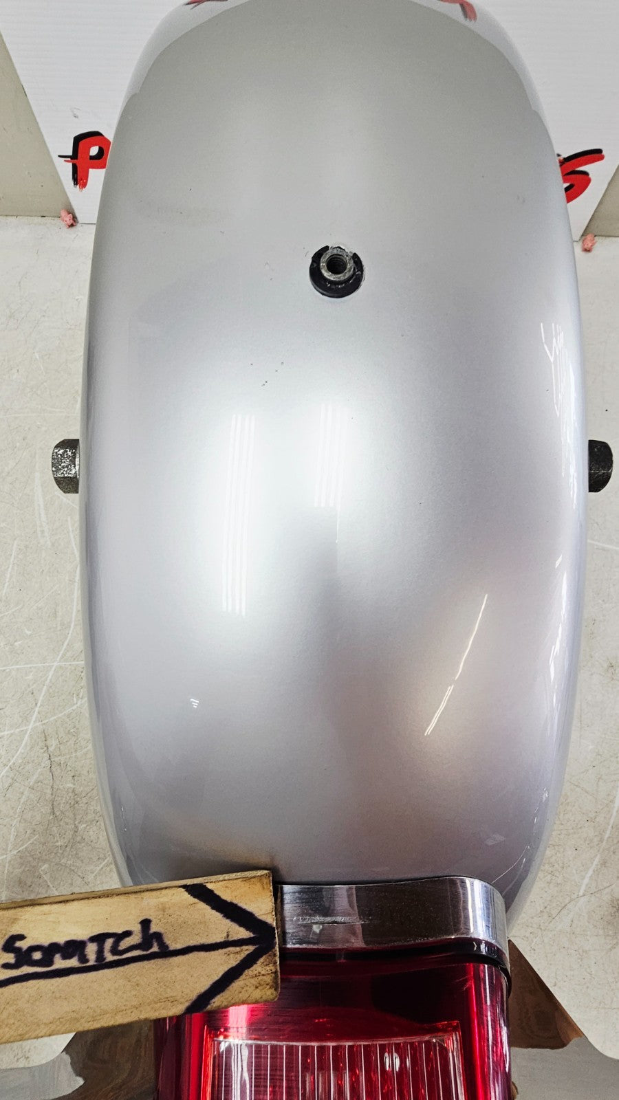 2003 HARLEY ELECTRA GLIDE Rear Fender Brake Light Turn Signal Bar 100th annivers