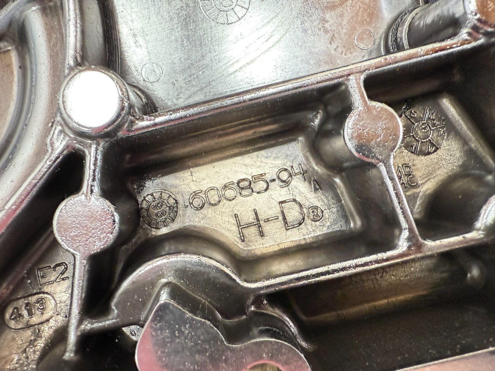 1998 HARLEY FLH ROADKING Outer Primary Clutch Cover Case Housing 60685-94