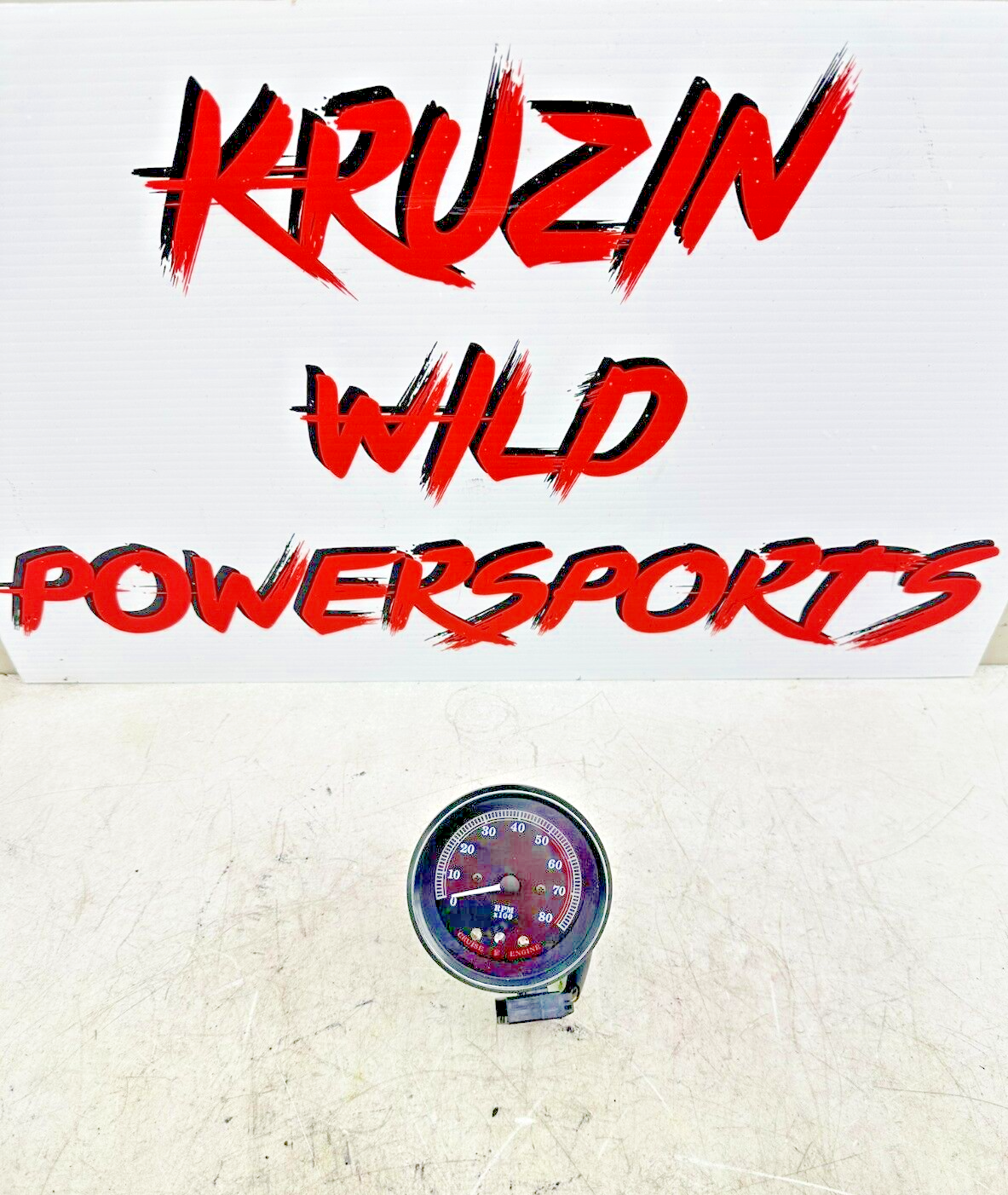 1999 HARLEY FLH ELECTRA GLIDE RPM TACHOMETER TACH GAUGE BLACK