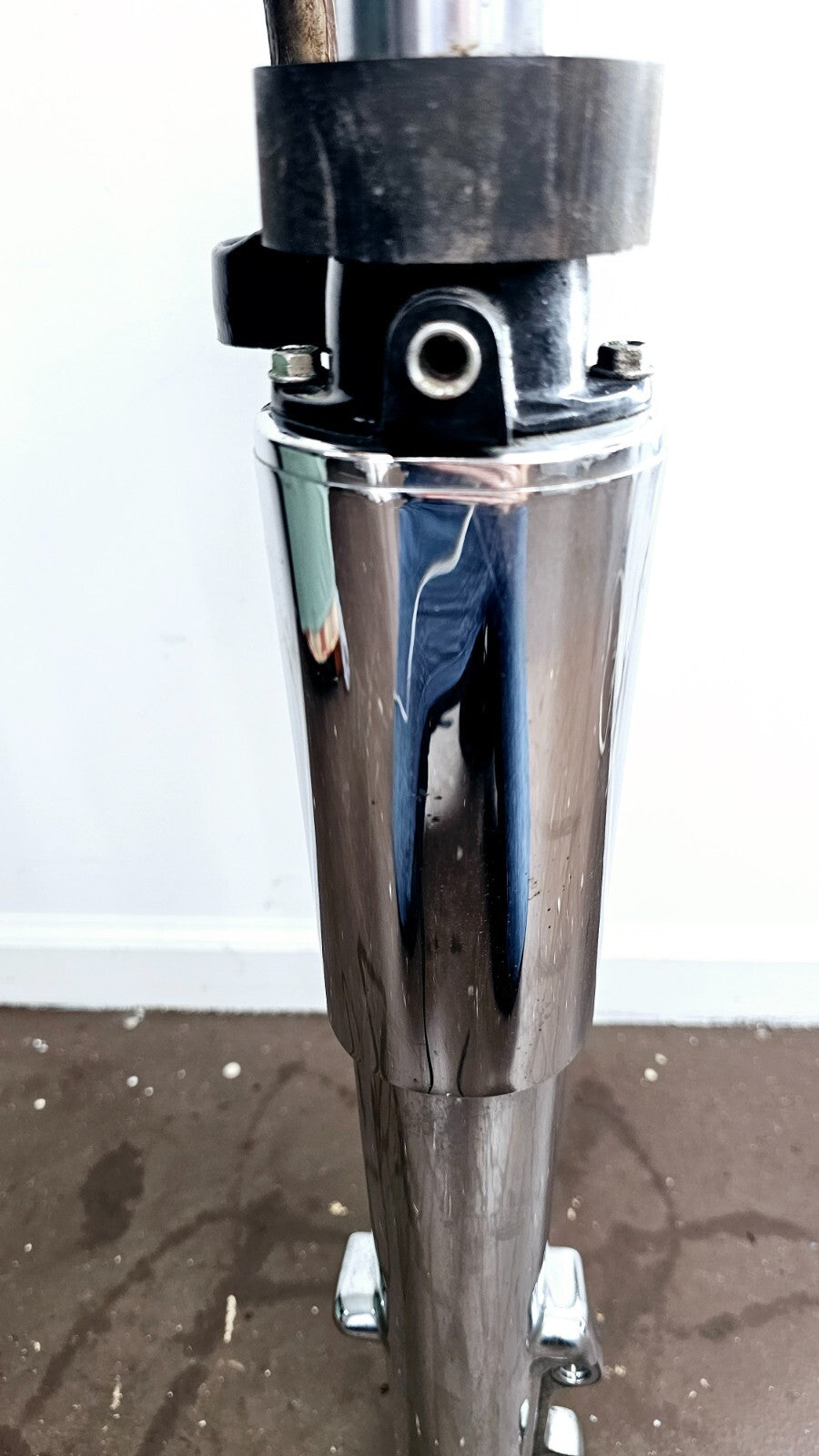 2002 HARLEY ELECTRA GLIDE Chrome Forks Triple Tree Front End Chrome Lowers