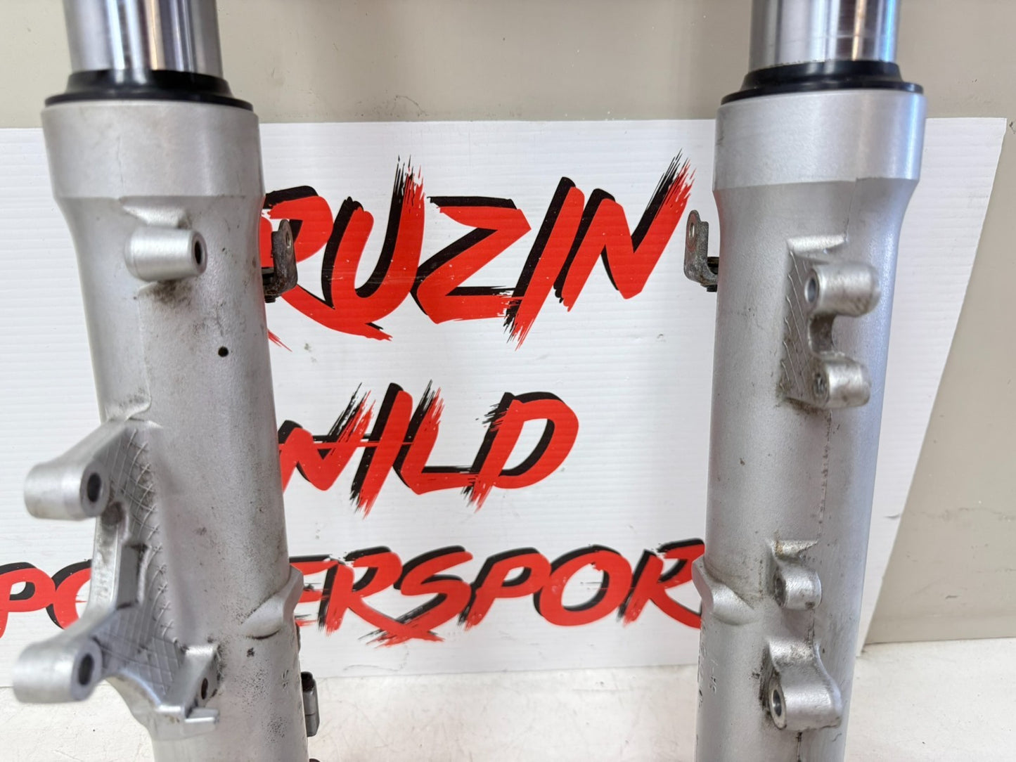 2002 Honda Goldwing GL1800 Forks Front End Suspension Fork Tubes Triple Tree