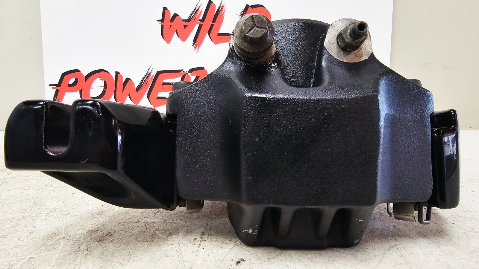 1993 HARLEY SOFTAIL Rear Brake Caliper & Mount Mounting Bracket
