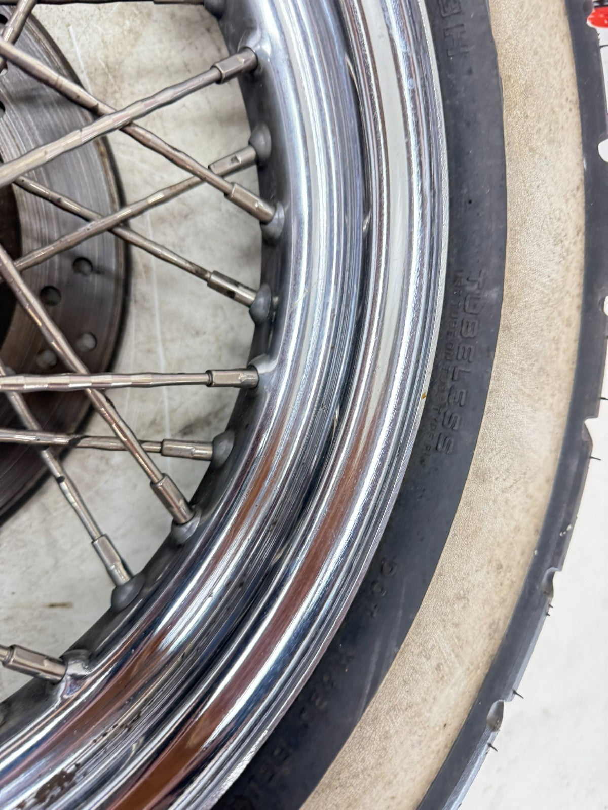 1997 HARLEY DAVIDSON SOFTAIL Front Wheel Rim Tire Laced Brake Rotor 16x3