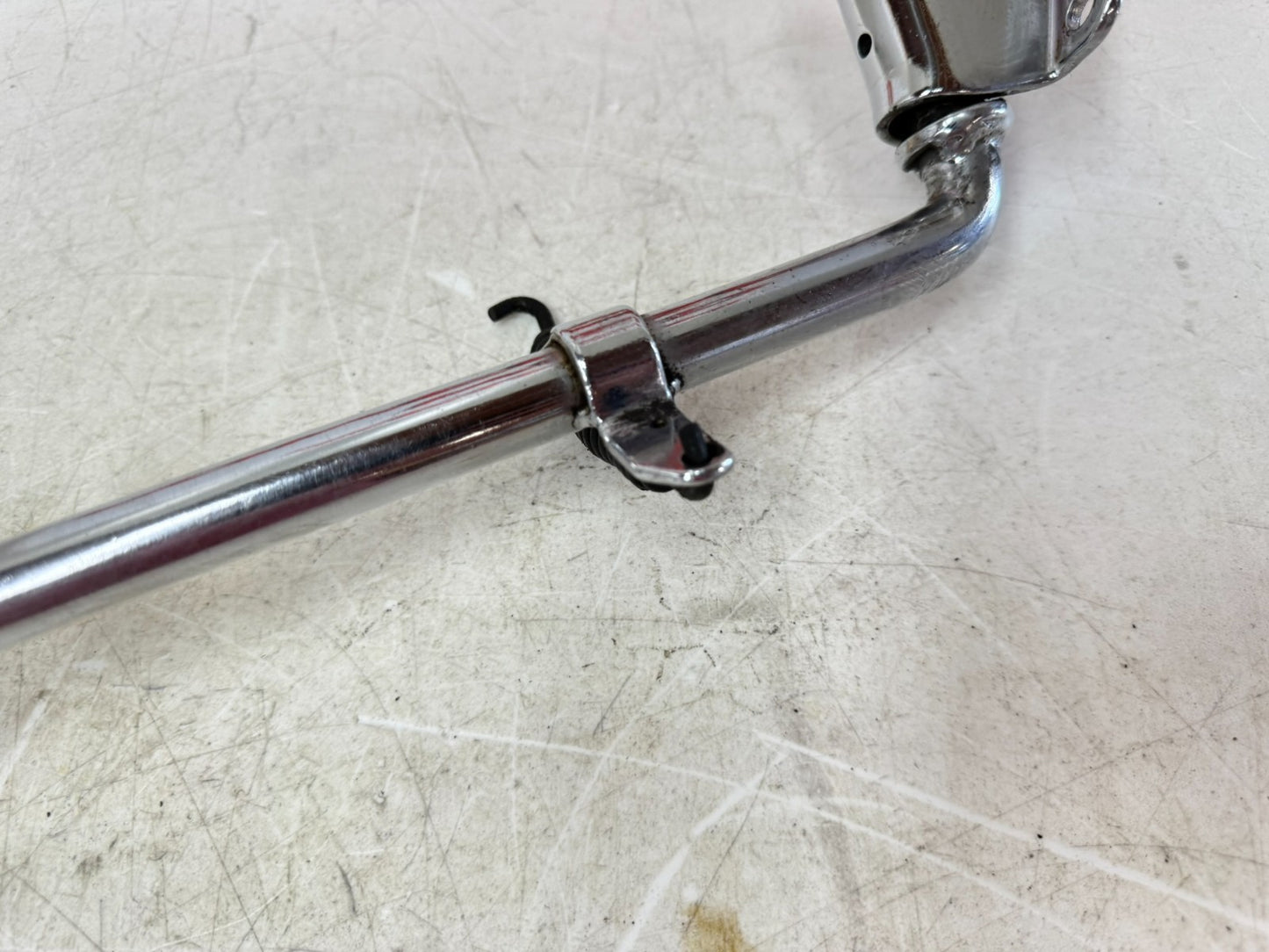 2003 HARLEY ELECTRA GLIDE OEM Left Side Jiffy Kick Stand Chrome