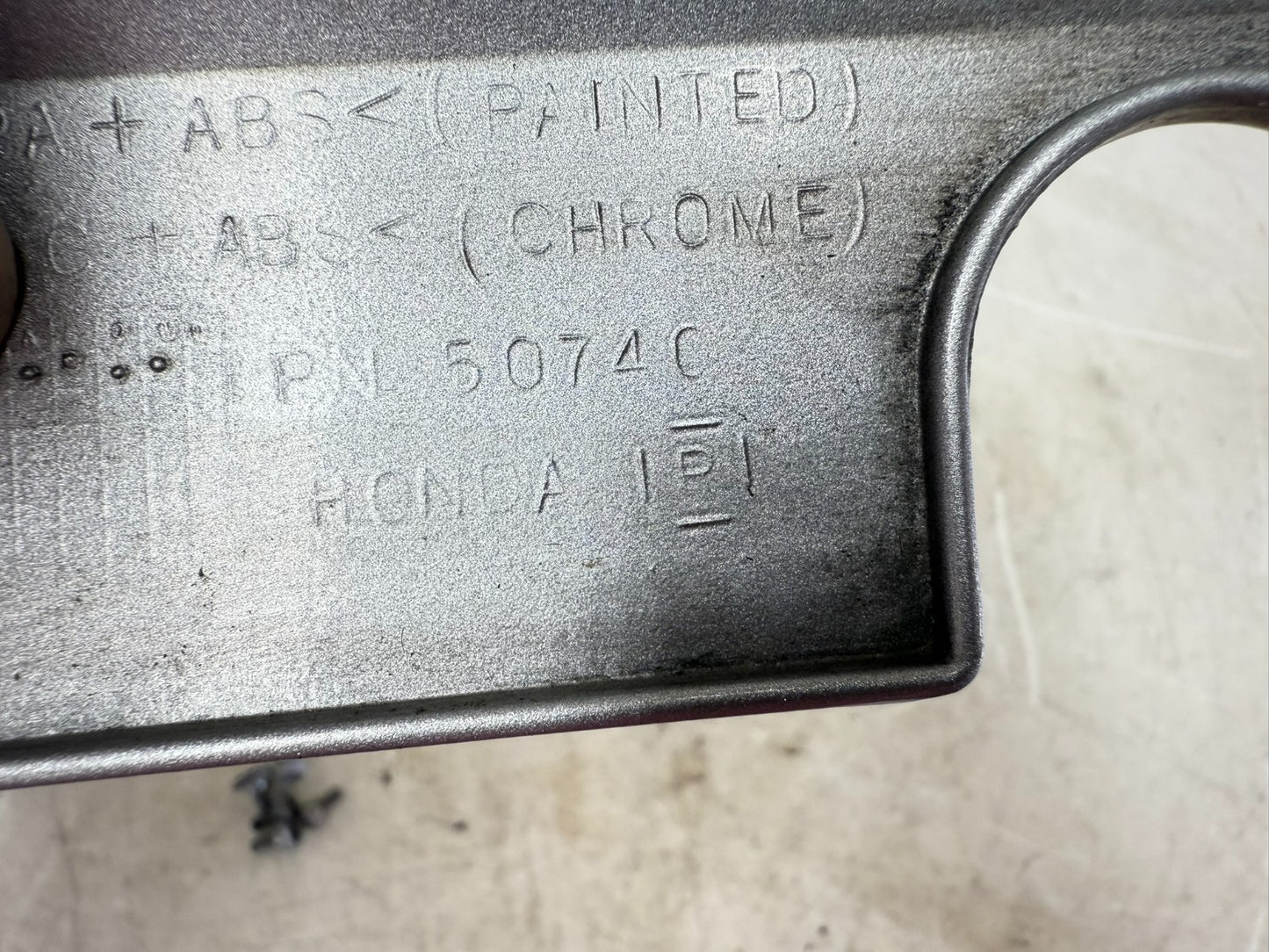 2002 Honda Goldwing GL1800 Frame Side Cover Panel Fairing Swing Arm Bolt Caps