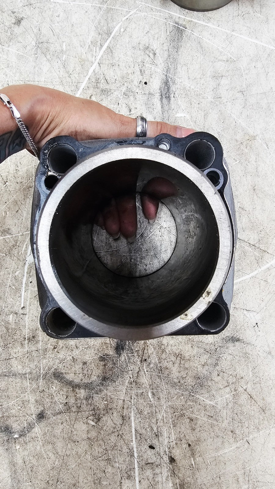 2001 Harley Davidson Sportster 883 Engine Motor Cylinders Jugs Piston top end