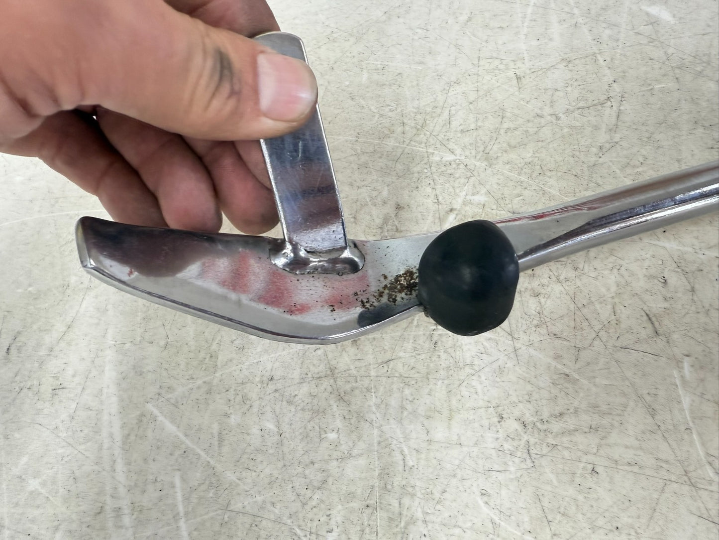2003 HARLEY ELECTRA GLIDE OEM Left Side Jiffy Kick Stand Chrome