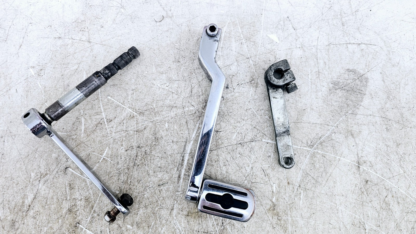 2000 HARLEY ELECTRA GLIDE Heel Toe Shift Transmission Gear Shifter Brake Lever