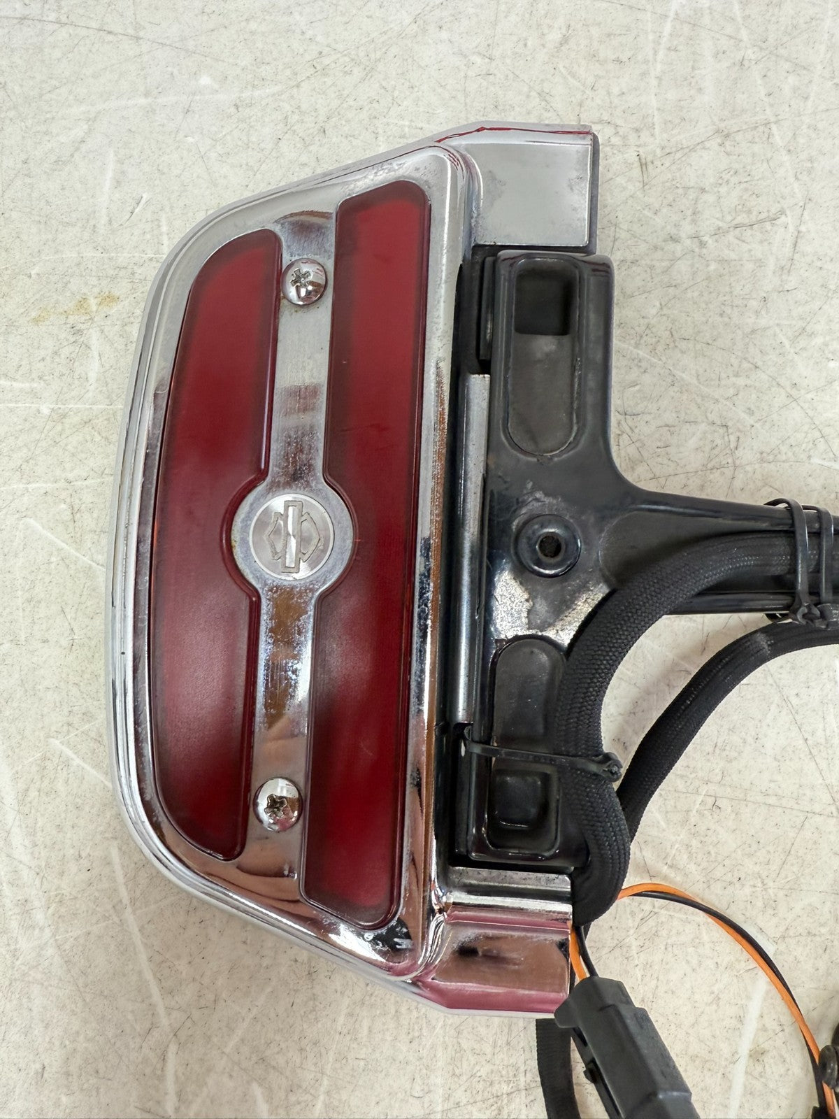 2003 HARLEY ELECTRA GLIDE Rear Left Right Passenger Floor Foot Board W/ Lights