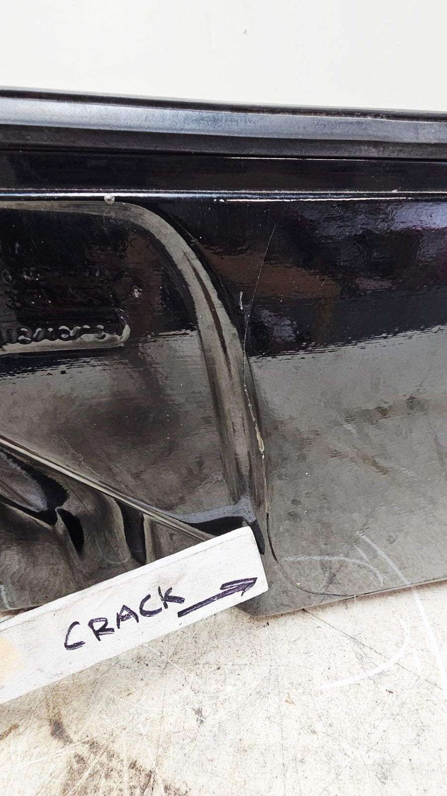 2000 HONDA VALKYRIE INTERSTATE Right Saddlebag Hard Side No Lid