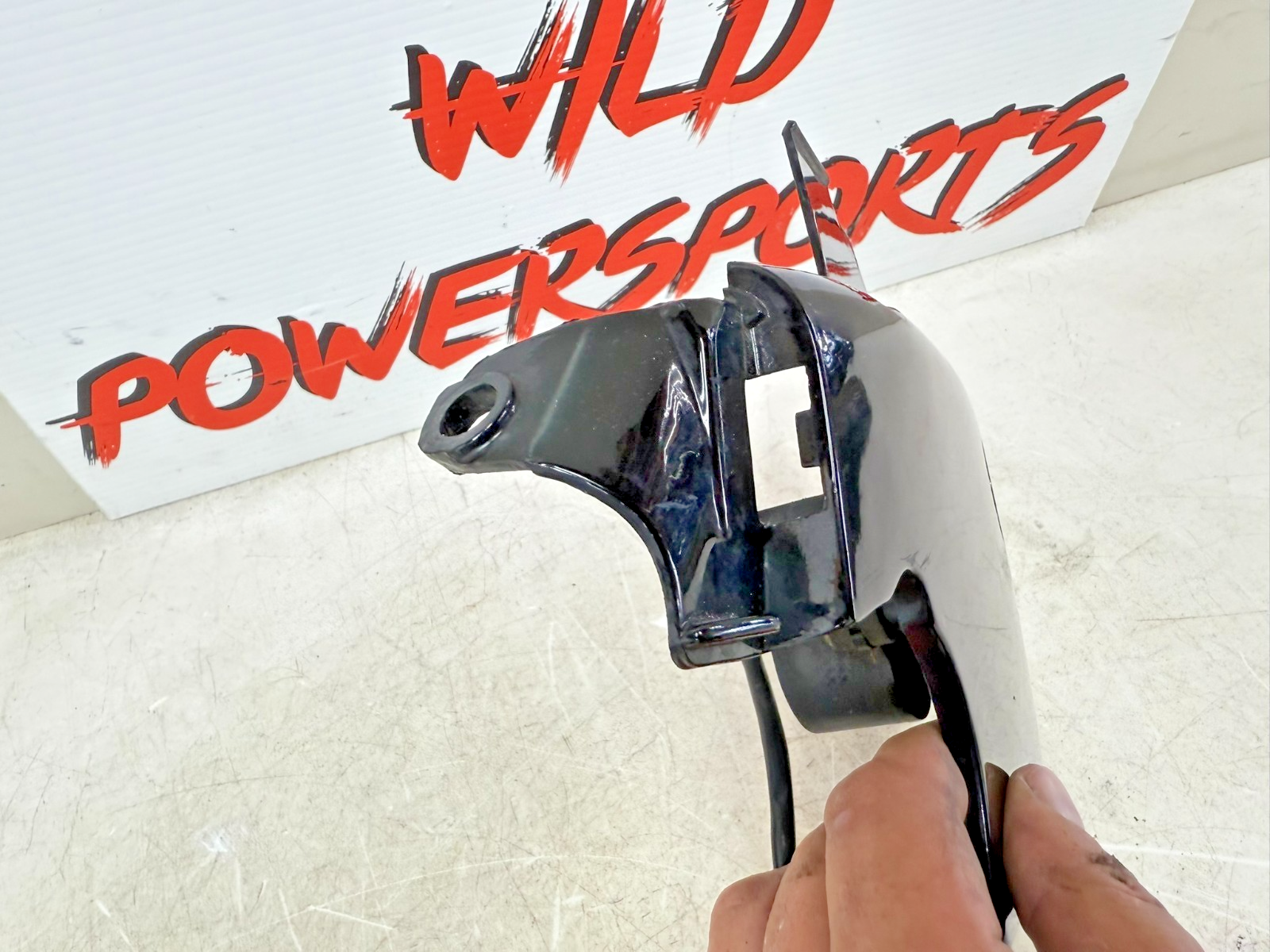 2001 HONDA VALKYRIE INTERSTATE Center Seat Lock Cover Fairing Panel Black