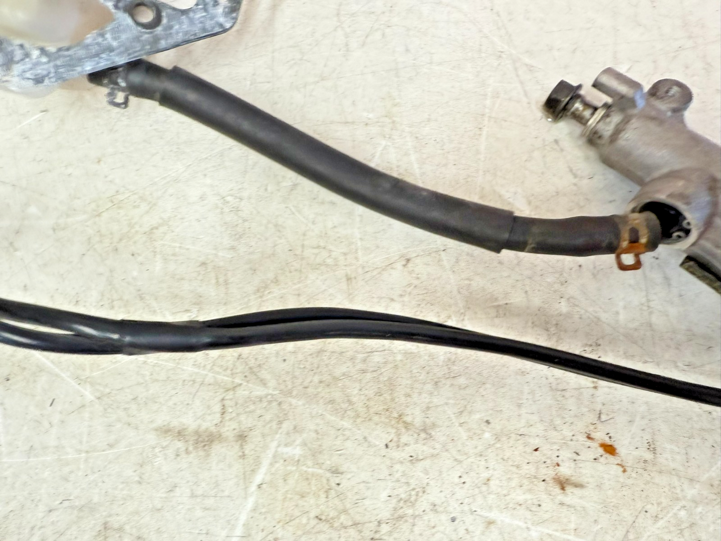 2002 Honda Goldwing GL1800 Rear Brake Master Cylinder & Reservoir Tank