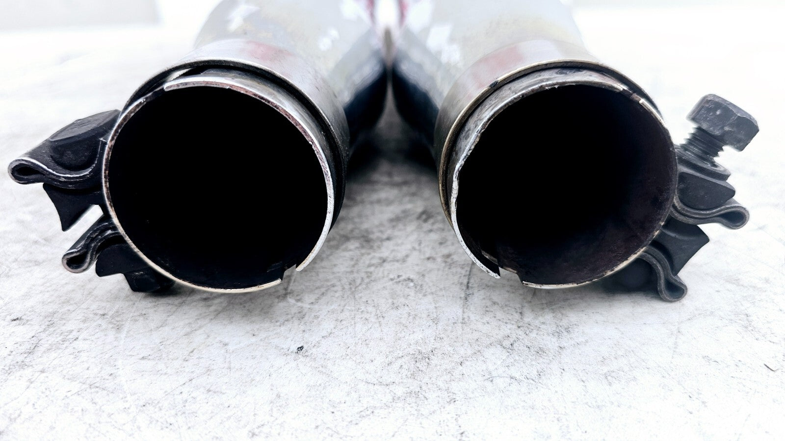 1998 HARLEY FLH ELECTRA GLIDE Exhaust System Slip On Muffler Kerker??