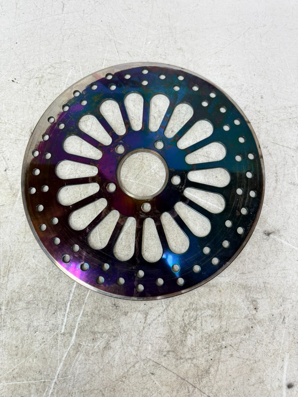 1997 HARLEY DAVIDSON SOFTAIL Front Brake Disc Rotor 11.5in OEM Chrome