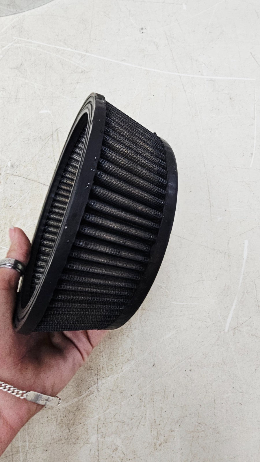 2002 HARLEY SOFTAIL Air Filter Housing Cover Backing Plate + Hardware