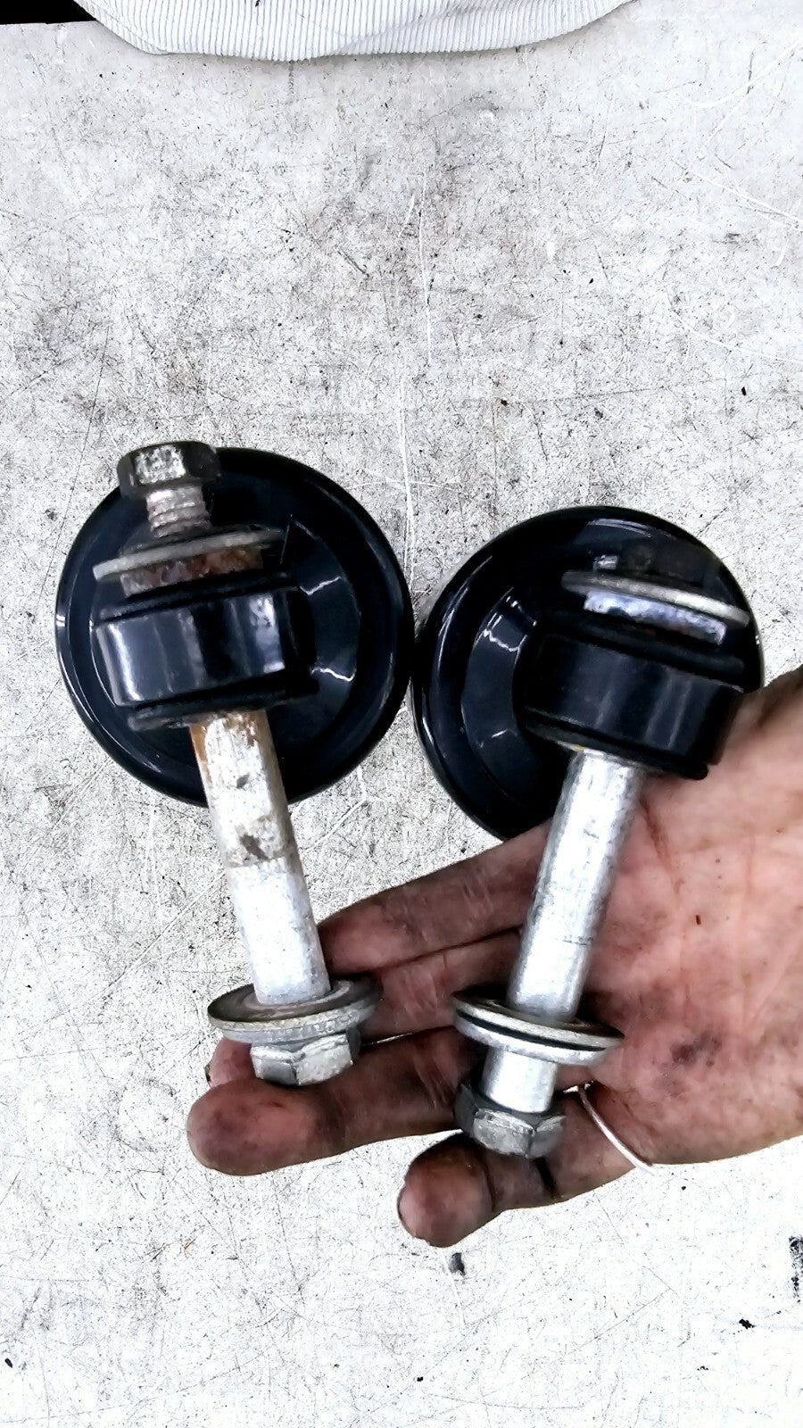 1994 HARLEY FLH ELECTRA GLIDE Left Right Rear Shock Progressive Suspension