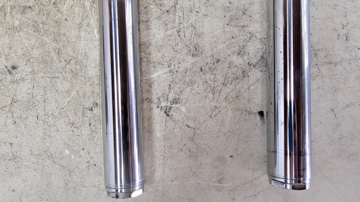 2000 Harley Davidson Sportster 883 Front Left Right Fork End Sliders Leg Tubes