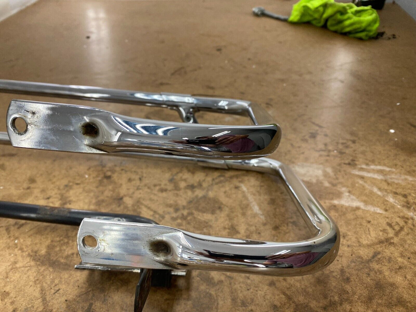 2001 HARLEY DAVIDSON FLH ELECTRA GLIDE Chrome Saddlebag Bumper Surround Bars