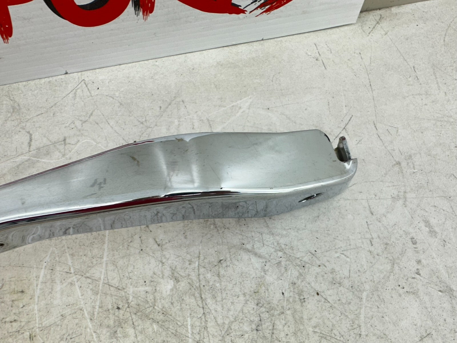 1999 HARLEY DYNA Rear Fender Frame Chrome Strut Arm Bars OEM HD