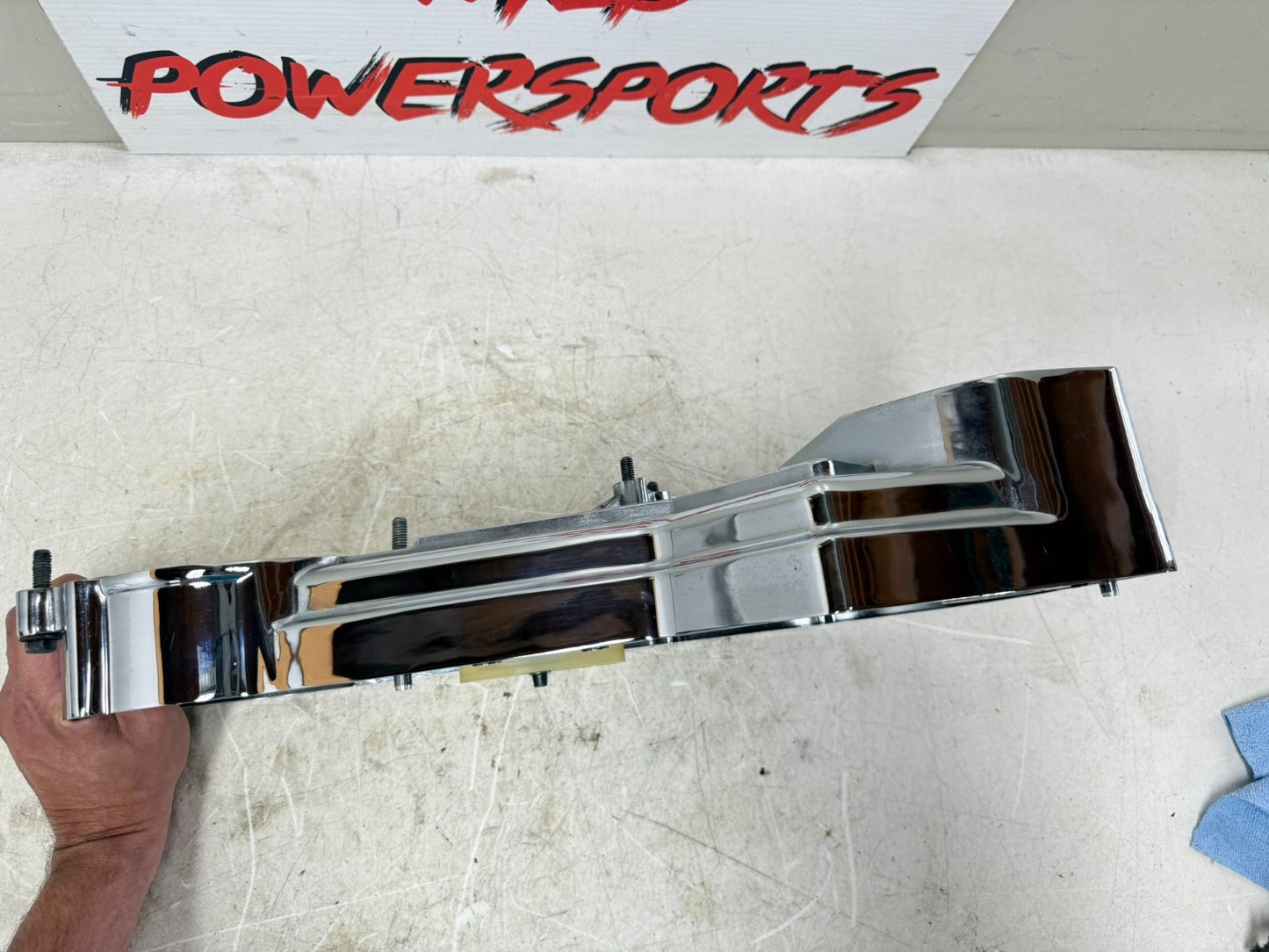 2003 HARLEY DYNA WIDE GLIDE Chrome OEM Inner Primary Clutch Cover Housing