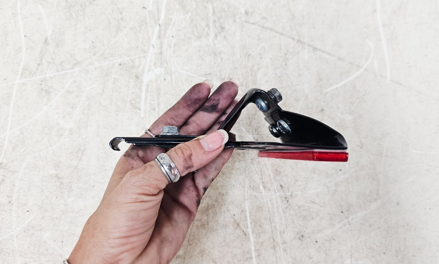 2002 HARLEY SOFTAIL OEM License Plate Bracket